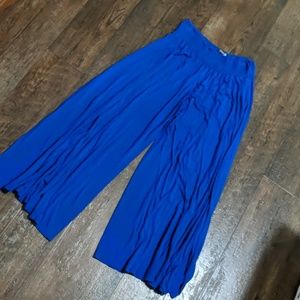 Royal Blue Earthbound Flowy Pants